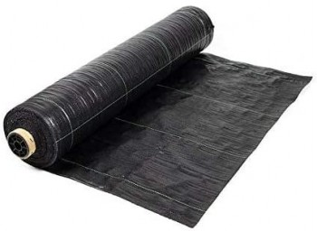 MALLA ANTIHIERBAS NEGRA 2X100M.
