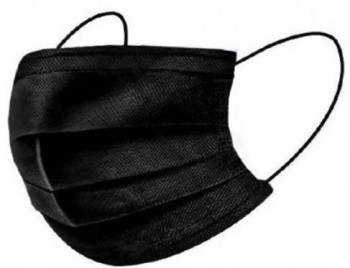 MASCARILLA 3 CAPAS NEGRA  C/ 50 UDES.