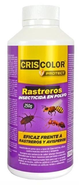 INSECTICIDA HORMIGAS Y RASTREROS 250GRS.CRIS