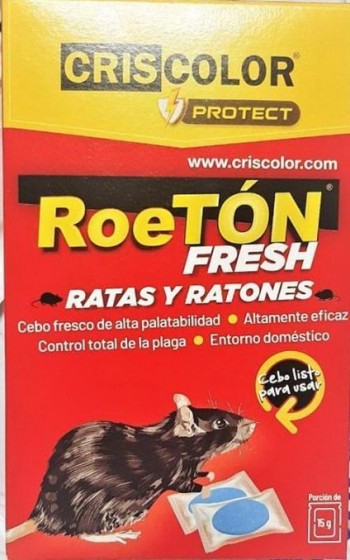 ROETON FRESH RATAS Y RATONES 150GRS