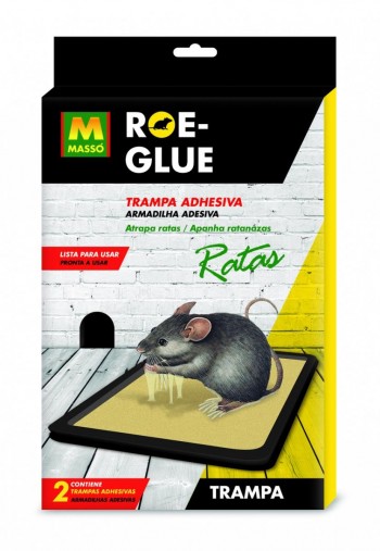 MASSO ROE GLUE TRAMPA ADHESIVA RATAS