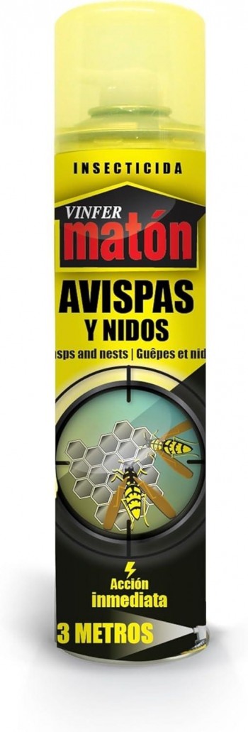 INSECTICIDA AVISPAS Y NIDOS MATON 400ML.