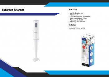 BATIDORA DE MANO DV TECH 350W DV 1524