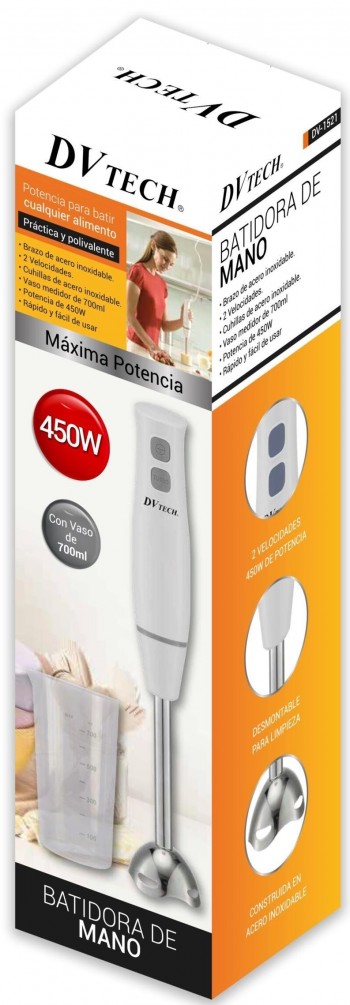 BATIDORA DE MANO DVTECH 450W DV-1521