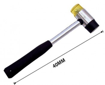 MAZO NYLON 2 CABEZAS 40MM M/METAL 04218