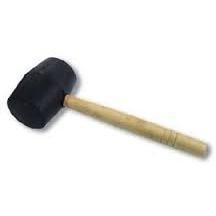 MAZA GOMA NEGRA M/MAD. 910GRS. 709-75
