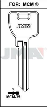 MCM35 JMA B ACERO LLAVE
