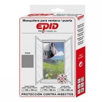 MOSQUITERA + VELCRO NEGRA 170X180 EPID