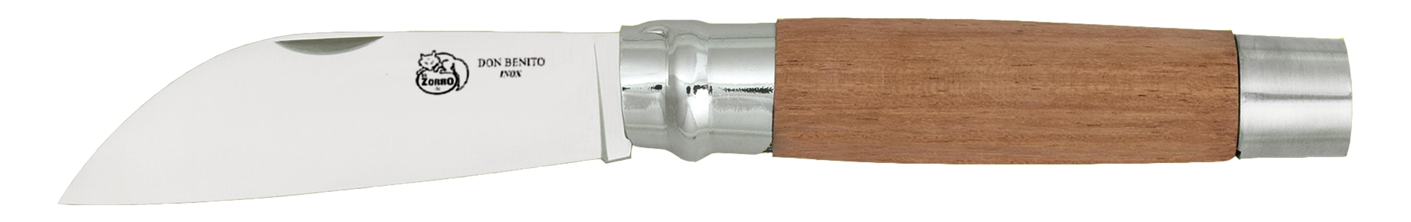 NAVAJA C/RECTO 2 VIROL GIRO 8CM. 01551