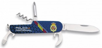 NAVAJA 6 USOS 3D POLICIA NACIONAL 6,3CM. 11141