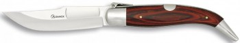 NAVAJA TEJA MADERA ROJA 8,0 CM.  01163
