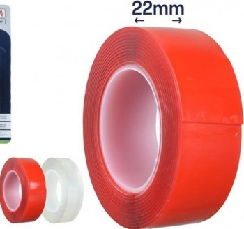 CINTA 2 CARAS ADHESIVA EXTRAFUERTE 7M.X22MM. FIXIT