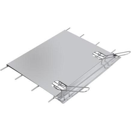PARRILLA + PLANCHA INOX SAU 80X40