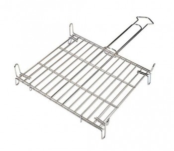 PARRILLA BARBACOA CROMO WURKO 45X35