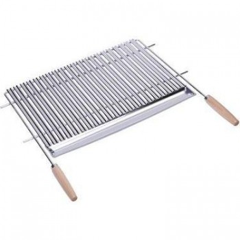 PARRILLA BARBACOA INOX V/V SAU 60X44