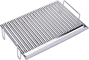 PARRILLA V/V INOX CON PIE SAU 65X44