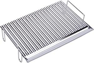 PARRILLA V/V INOX CON PIE SAU 65X44
