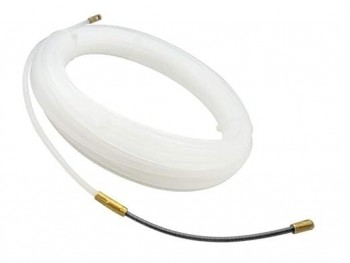 PASACABLES NYLON CON MUELLE AIGO 4MM.X 10M.