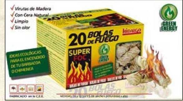 BOLAS DE FUEGO ECOLOGICAS FOC 20us.