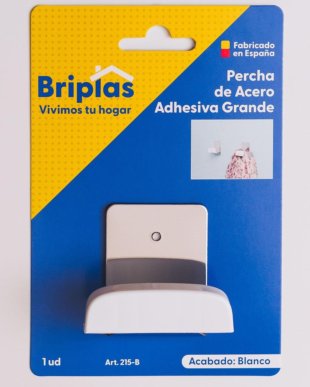 PERCHA ACERO INOX GDE.BLANCA  215-B