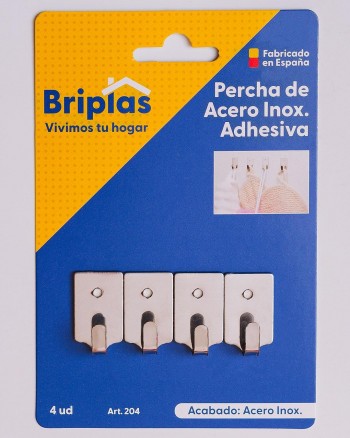 PERCHA INOX. PEQ. (BLIST.3U)
