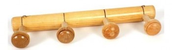 PERCHA MADERA RAYAS 4 P 4490