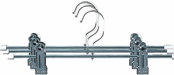 PERCHA BARRA METAL 2 PINZAS 1243M WURKO