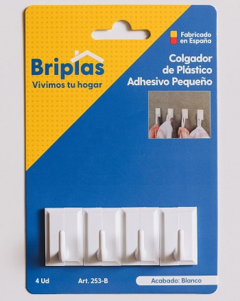 PERCHA PLAST. PEQ. BCA. 4US. 900