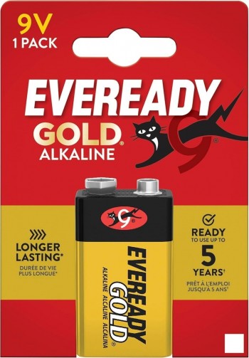 PILA ALCALINA ENERGIZER  EVEREADY 9V  6LR61 blister 1