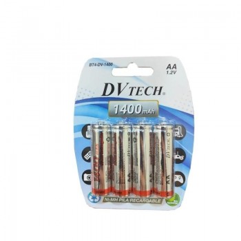 PILA RECARGABLE R6  AA  1400 mAh DVTECH BL 4US.