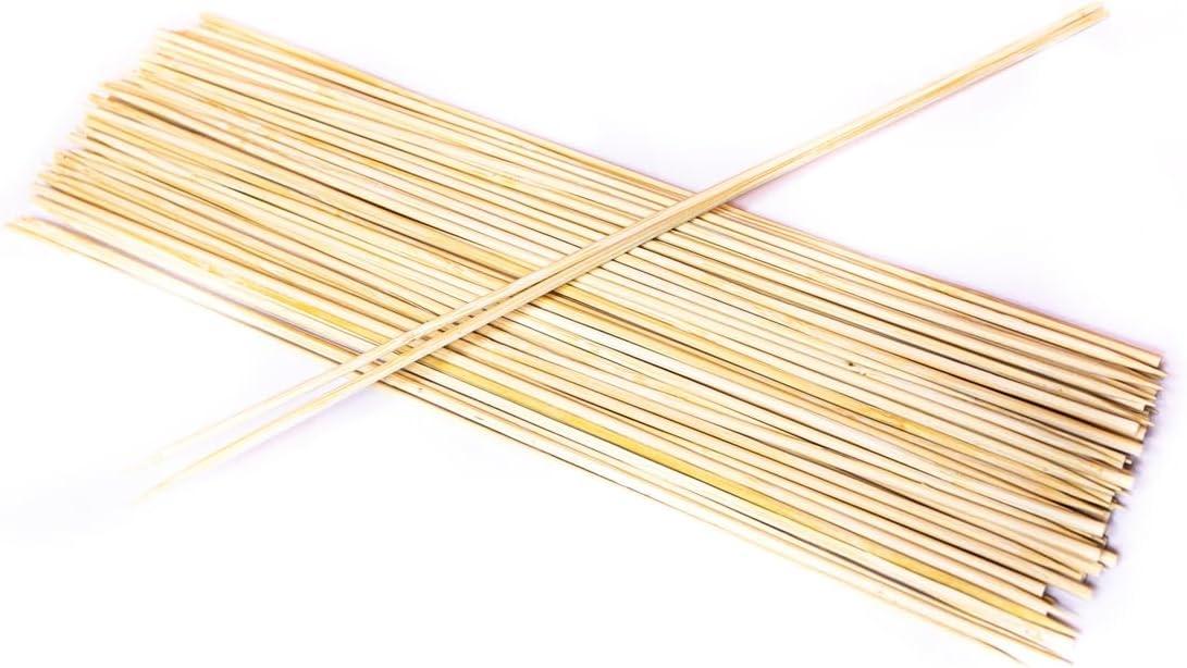PINCHOS MADERA BAMBU 30CM. 100 udes.
