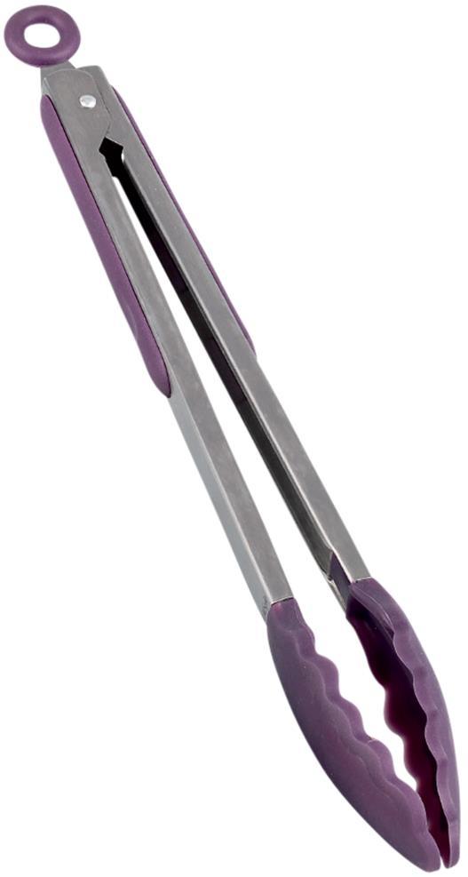 PINZA ENSALADA INOX SILICONA 30CM. 1326
