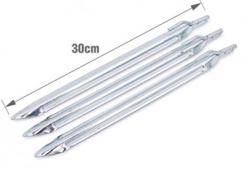 PIQUETAS CAMPING CARPA FERRO 300mm.(4Udes.)