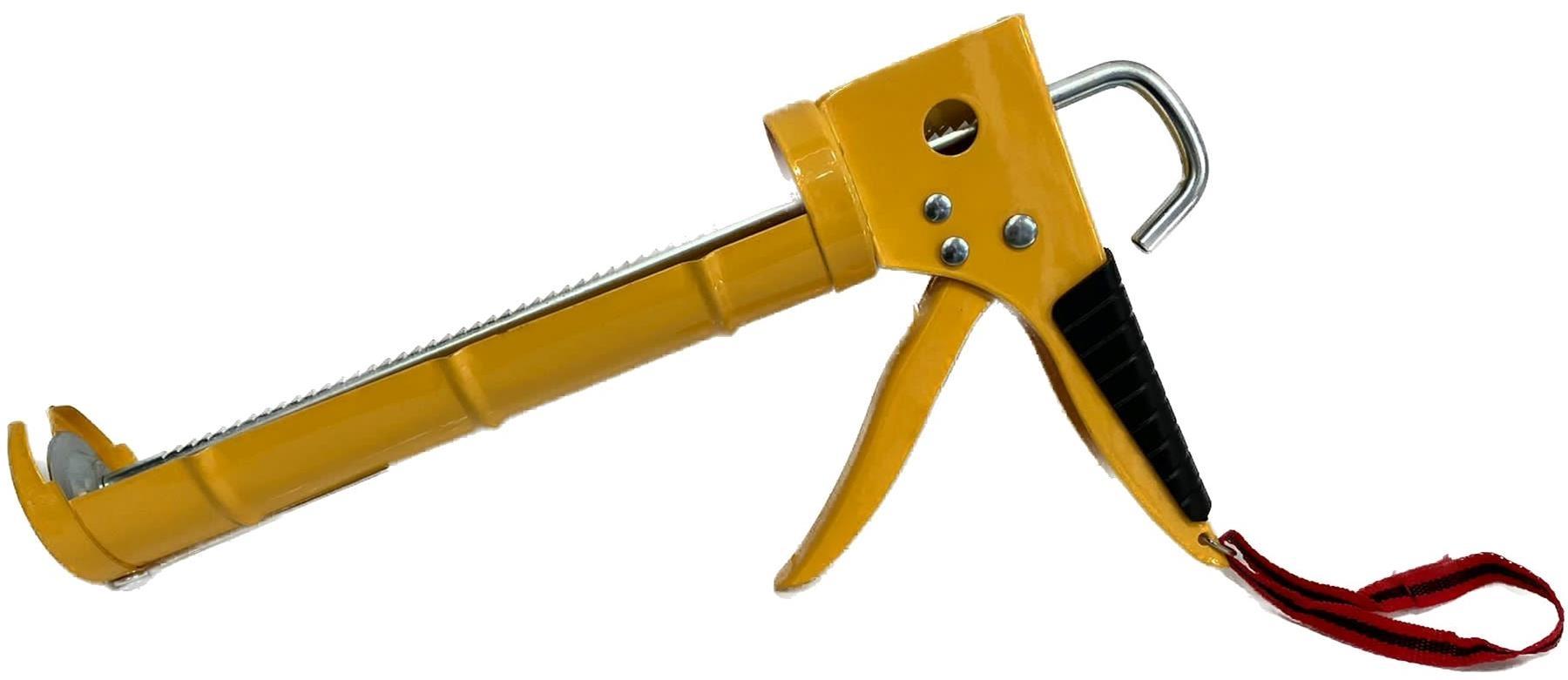 PISTOLA  SILICONA. BRIKET AMARILLA 03942