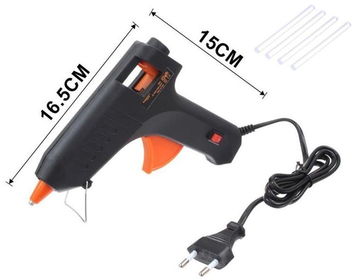 PISTOLA TERMOFUSIBLE 60W  FERRO 09968