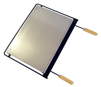 PLANCHA INOX PARA BARBACOA 43,5X41 71603