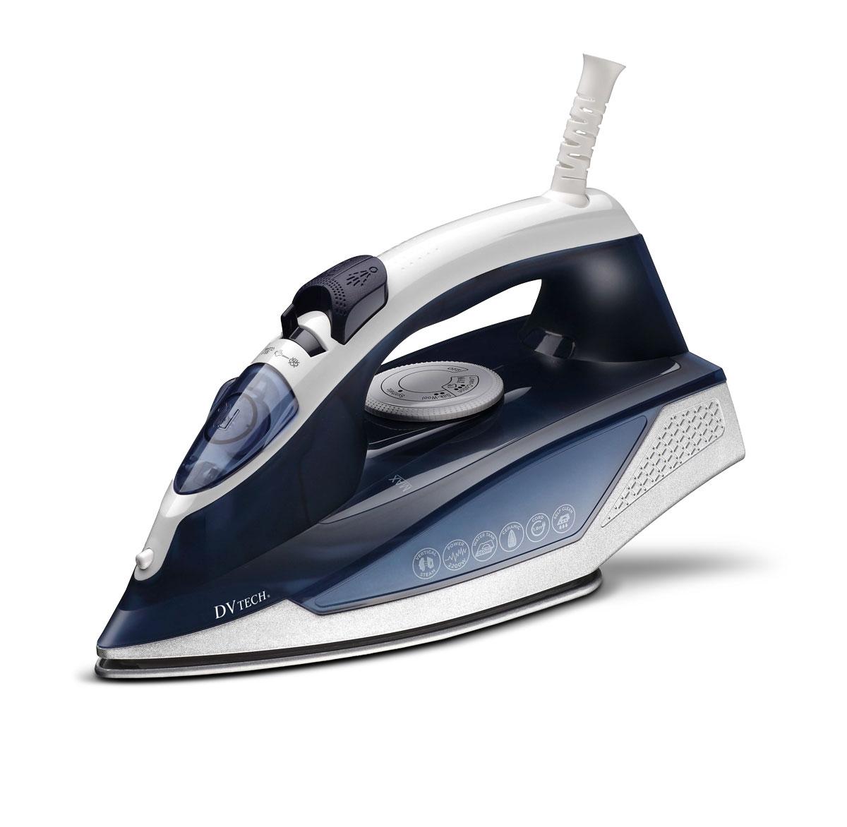 PLANCHA VAPOR DVTECH 2200W DV-5559 ANTIADH.