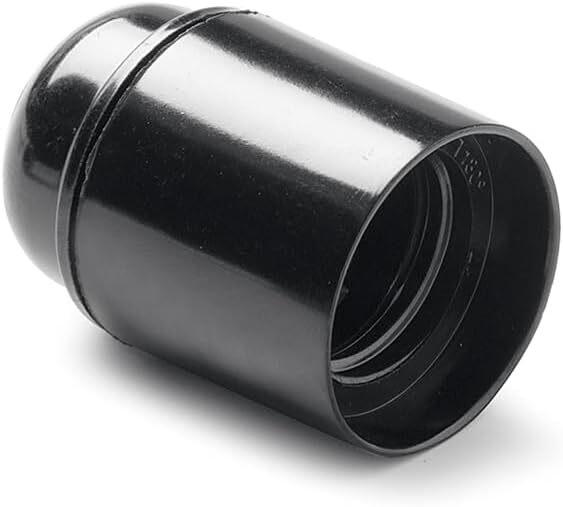 PORTALAMPARAS BAQUELITA E27 NEGRO 161