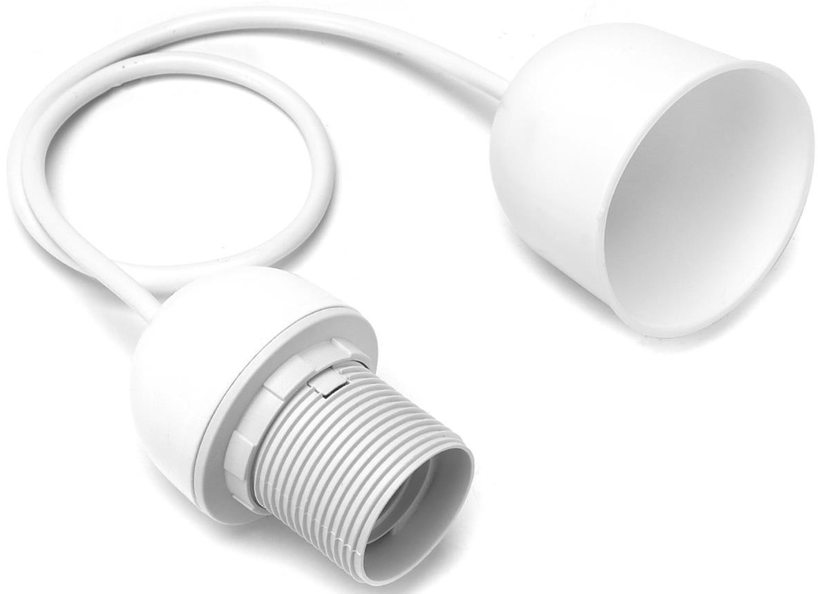 PORTALAMPARAS C/CABLE TECHO E-27