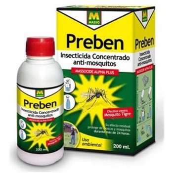 PREBEN INSECTICIDA ANTIMOSQUITOS 200ML.