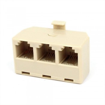 ADAPTADOR TRIPLE SALIDA PARA TFNO. RJ11