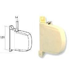RECOGEDOR MINI ABATIBLE C14 6 M. MARFIL R305