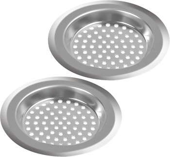 REJILLA DESAGUE 7,5CM.INOX BL 2US.