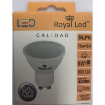 ROYAL DICROICA LED GU-10 8W 6400K 111197 ERP