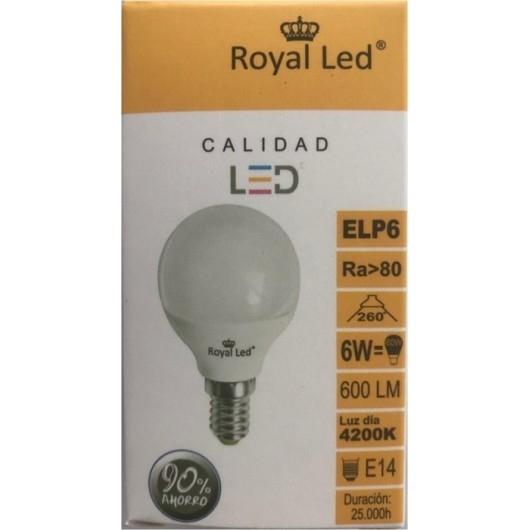 ROYAL ESFERICA E-14 LED 4W 3000K 111227