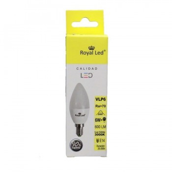 ROYAL VELA E-14 LED 6W 3000K 110893