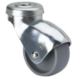 RUEDA PLAST GRIS RODAMIENTO 3-0019