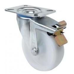 RUEDA POLIAMIX ALEX 100 FRENO 2-1194