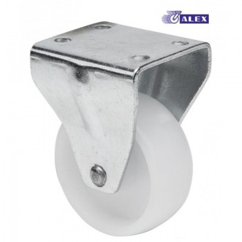 RUEDA POLIAMIX BCO. FIJA 60 2-0046