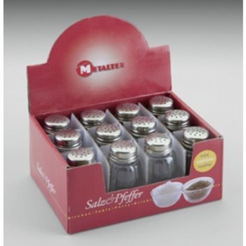 (AGOTADO) SALERO CRISTAL TAPA INOX 264310